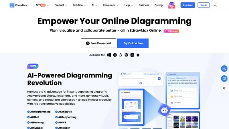 EdrawMax screenshot