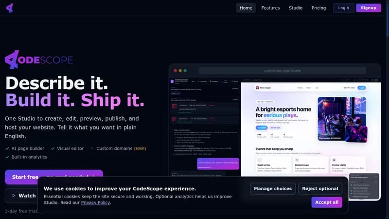codescope studio website