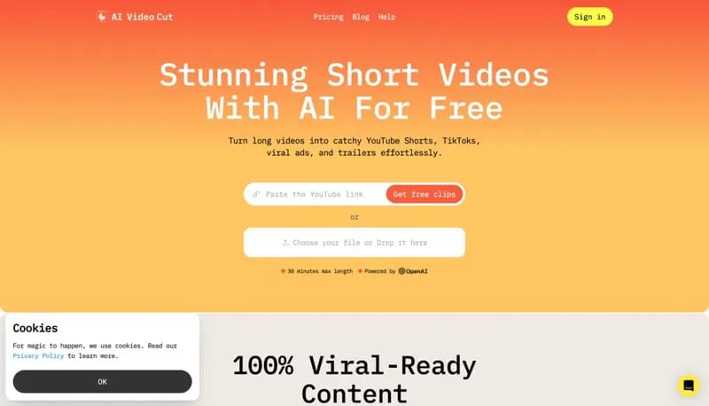 AI Video Cut screenshot