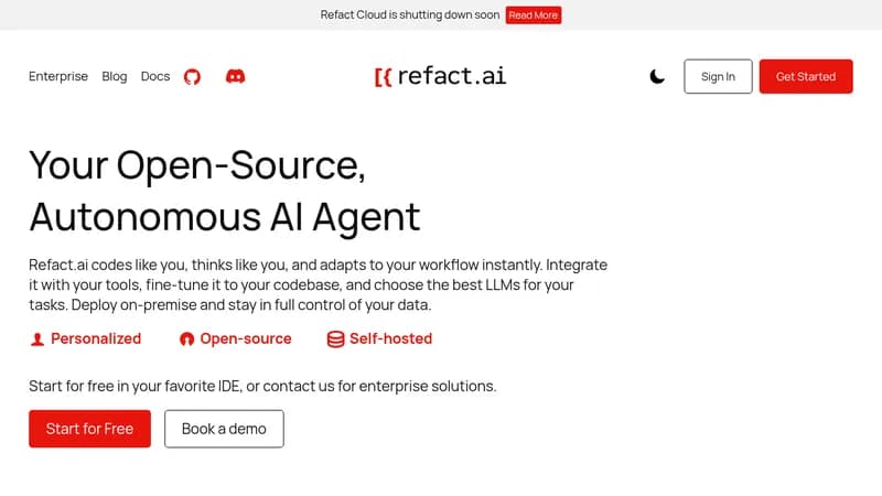 refact.ai website