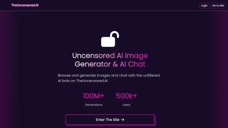 theuncensored.ai website