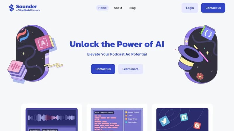 sounder website