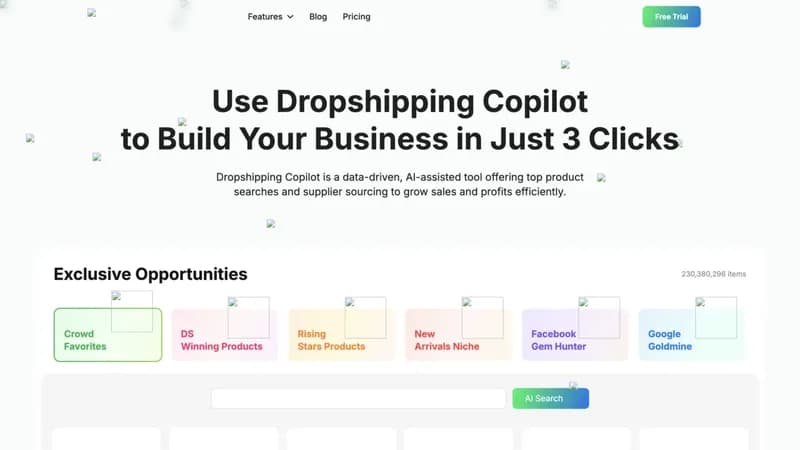 Dropshipping Copilot screenshot