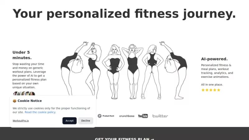 WorkoutPro.io screenshot
