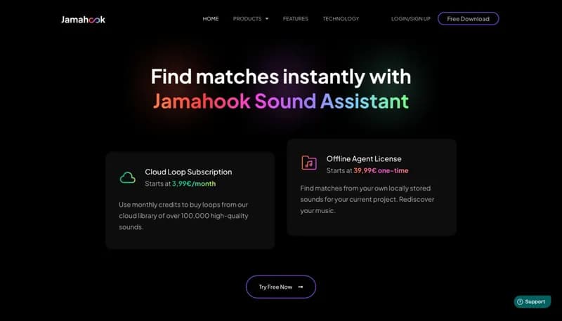 Jamahook Sound Assistant screenshot