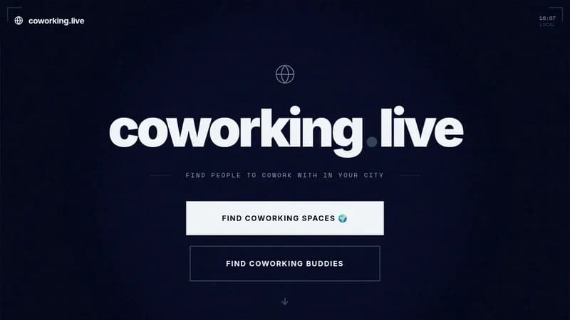 coworking.live website