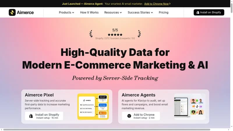 aimerce website