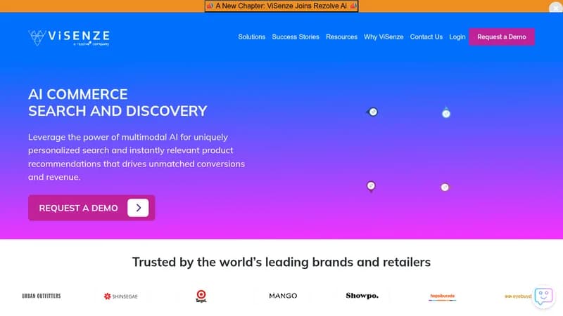 visenze website