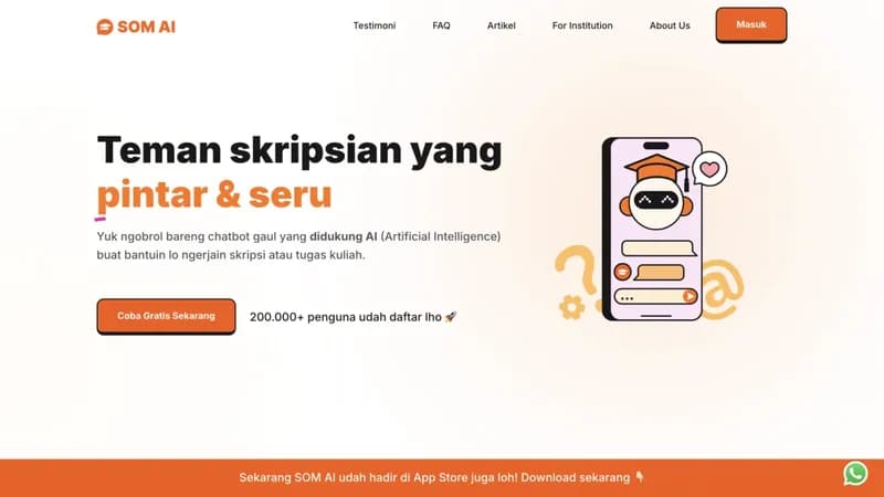 SOM AI screenshot