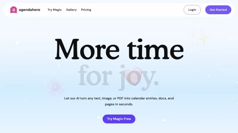 Agenda Hero screenshot