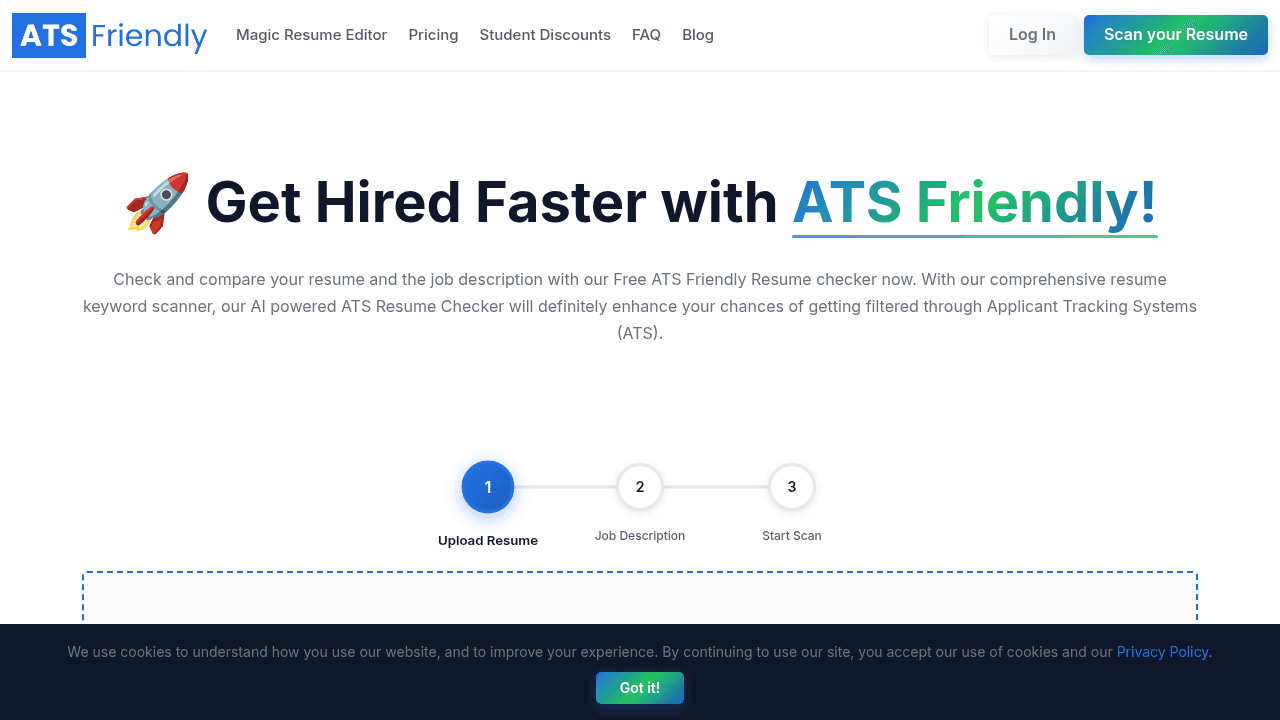 ats friendly website