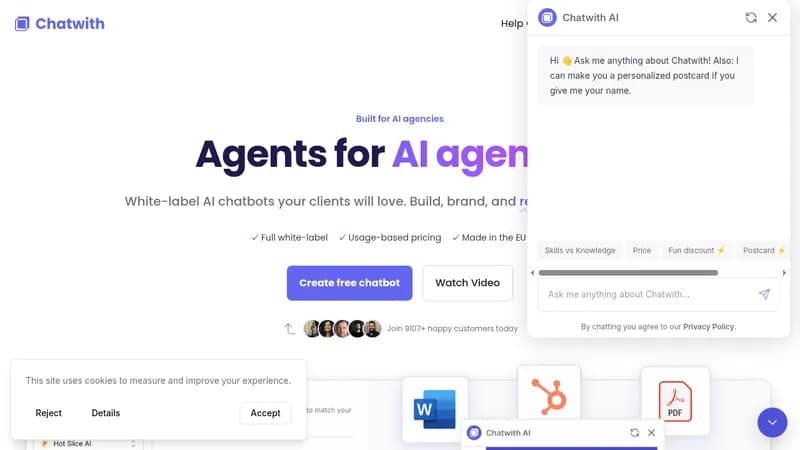 chatwith website