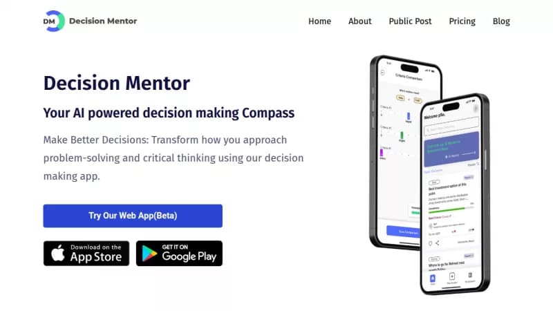 Decision Mentor screenshot