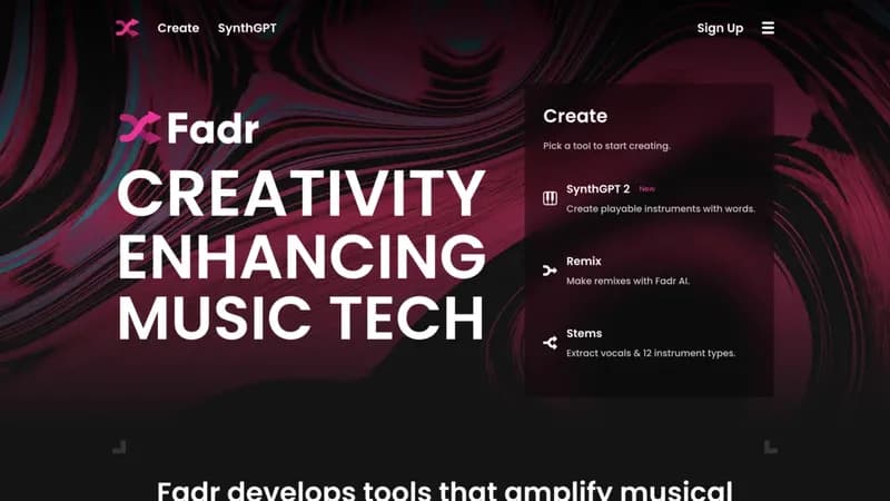 AI Music Maker - Fadr screenshot