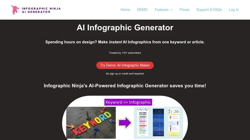 infographic ninja website
