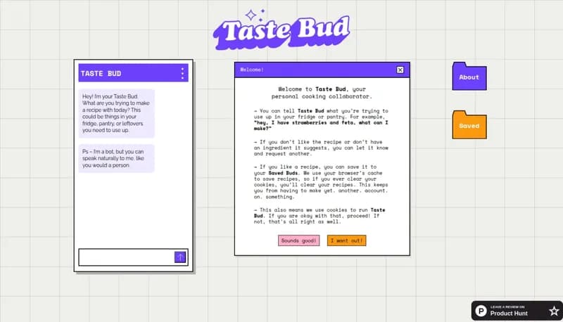 Taste Bud screenshot