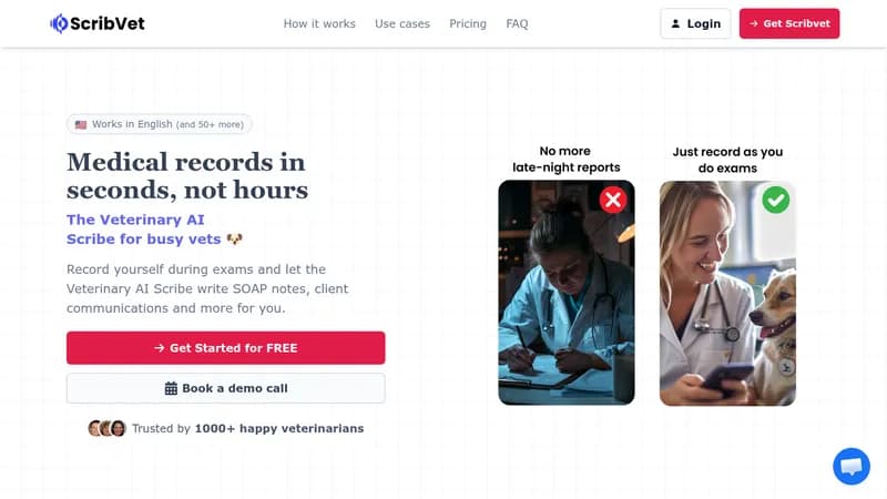 scribvet website