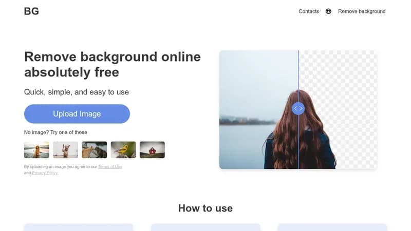 background remover website