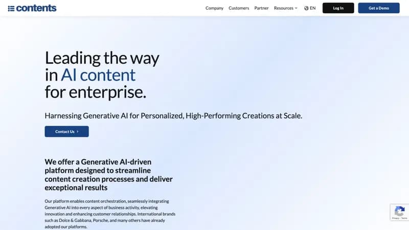 Contents screenshot