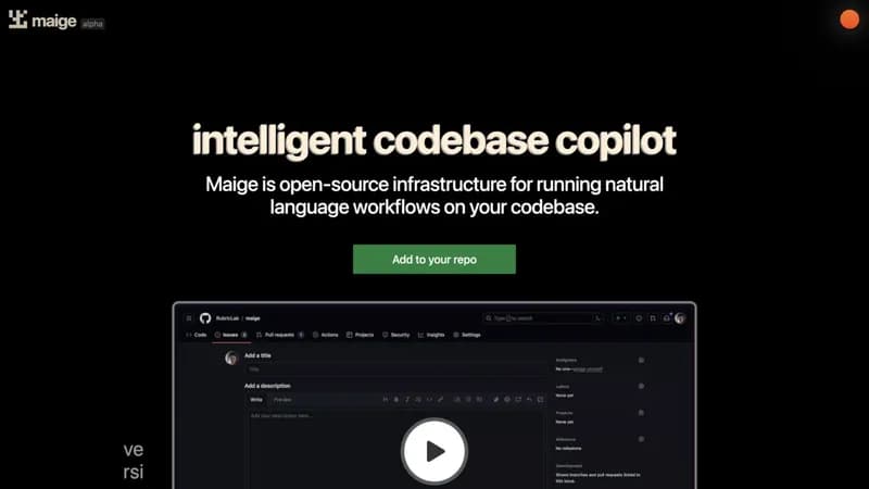 Maige screenshot