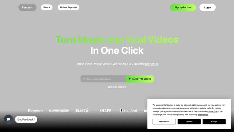 freebeat.ai screenshot