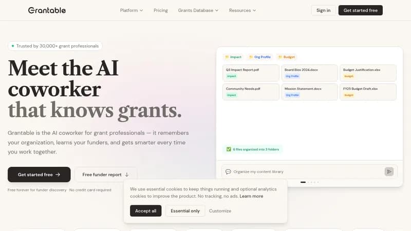 grantable website
