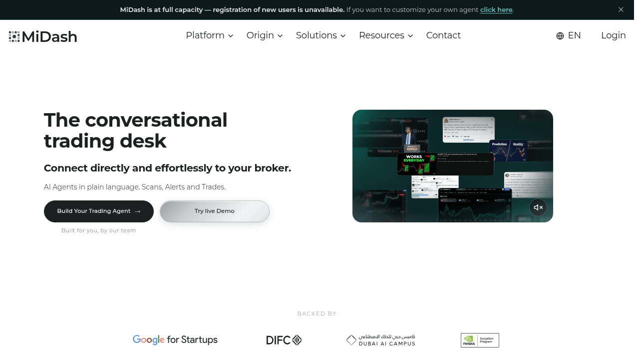 midash website