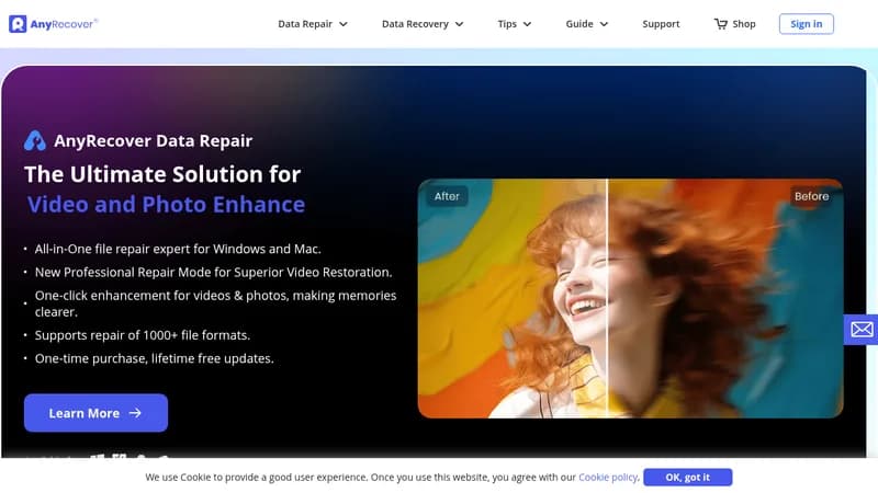 anyrecover website