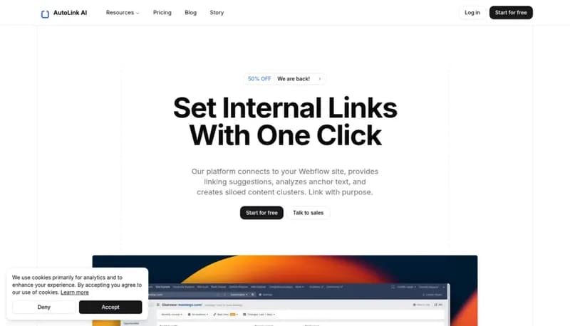 AutoLink AI screenshot