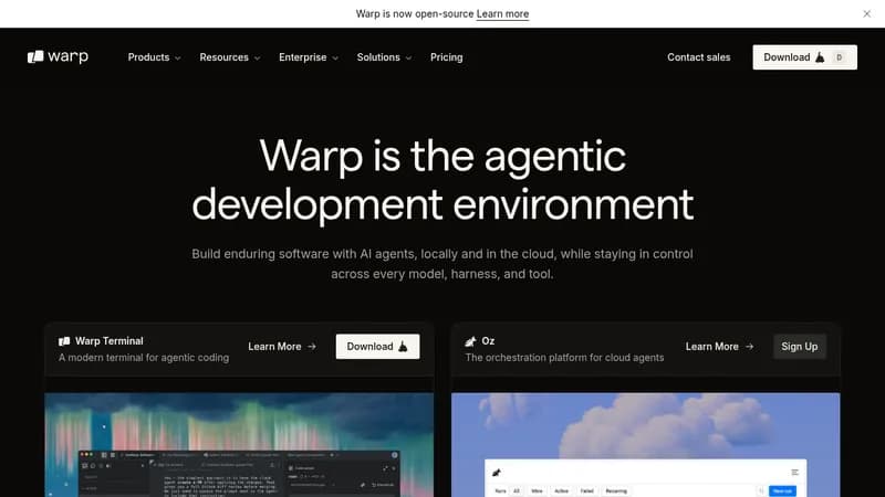 warp website