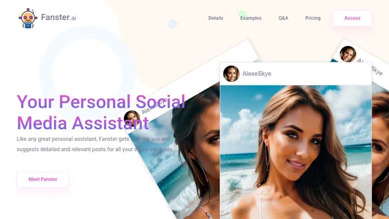 fanster website