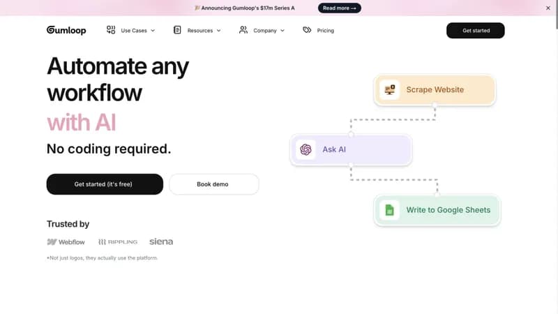 Gumloop screenshot