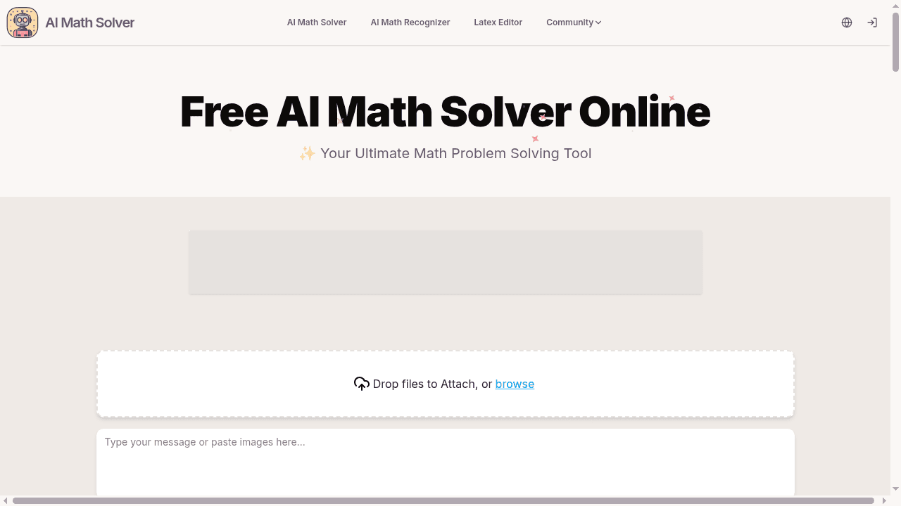 ai math solver website