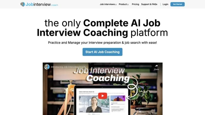 JobInterview.coach screenshot
