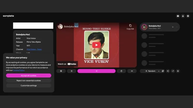 Samplette screenshot