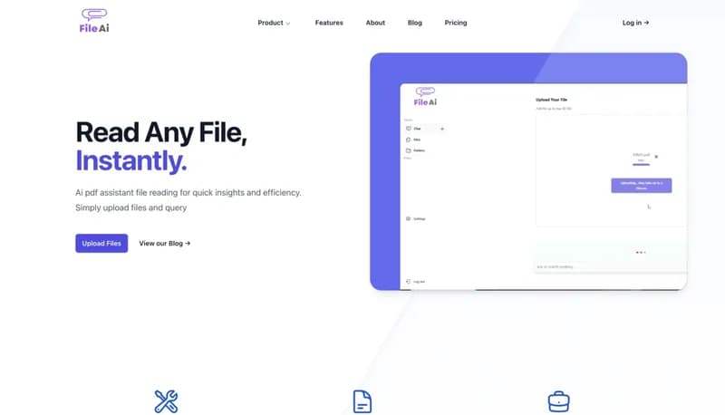File AI screenshot