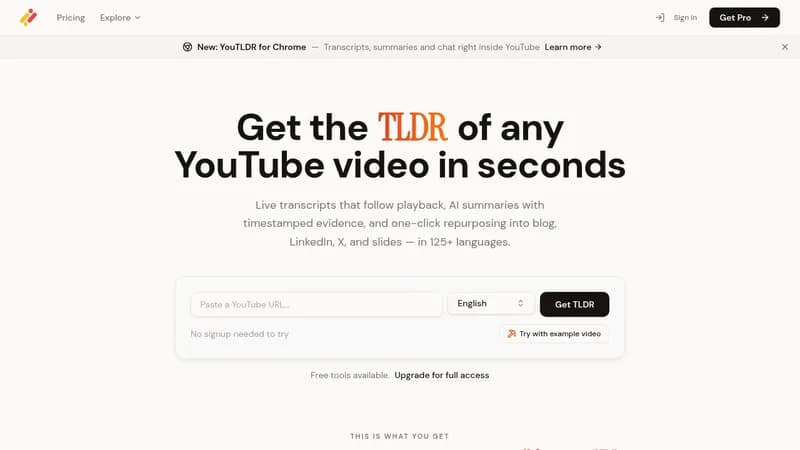 youtldr website