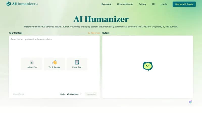 AI Humanizer screenshot