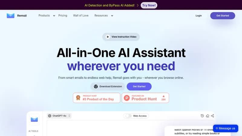 remail website