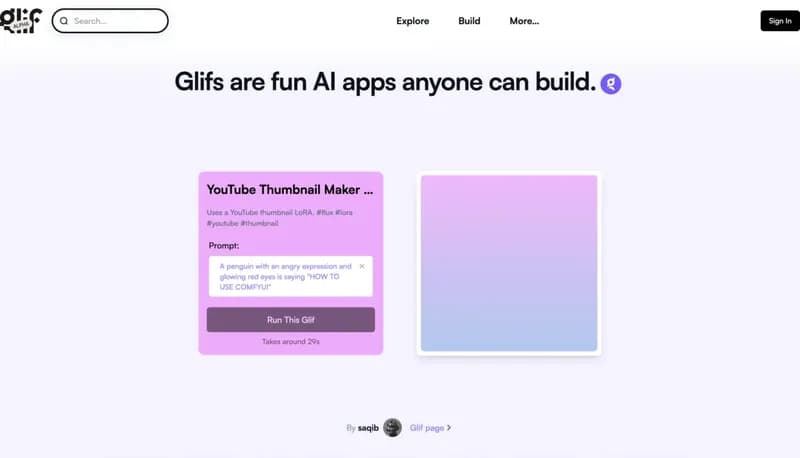 glif screenshot