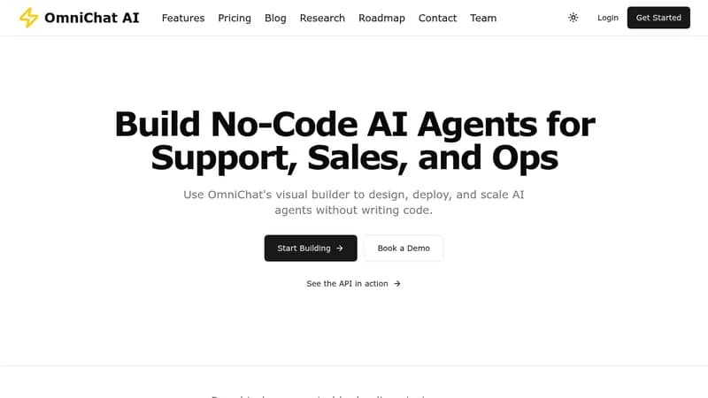 omnichat ai website