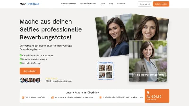 MeinProfilbild.de screenshot