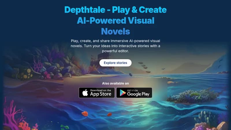 depthtale website
