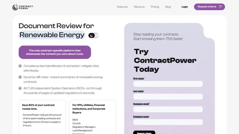 ContractPower screenshot