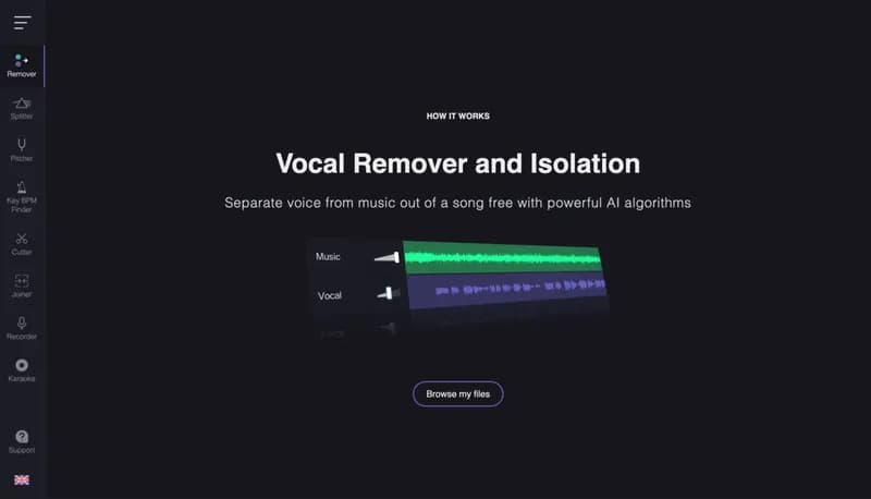 Vocal Remover and Isolation screenshot