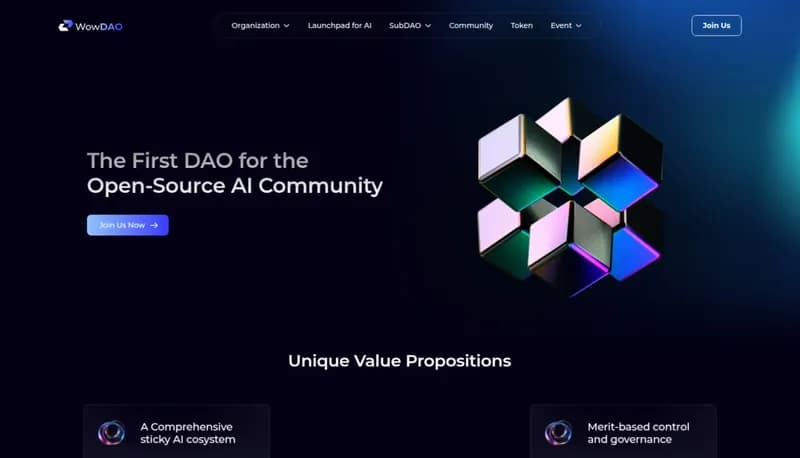 WowDAO screenshot