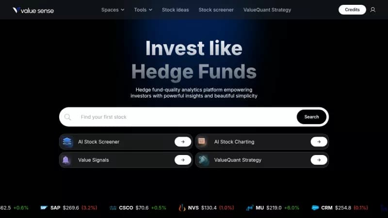 Value Sense screenshot