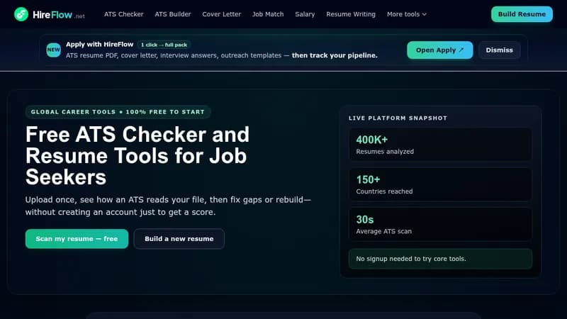 hireflow website