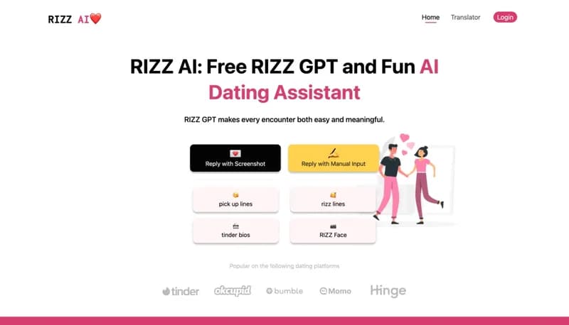 RIZZ AI screenshot