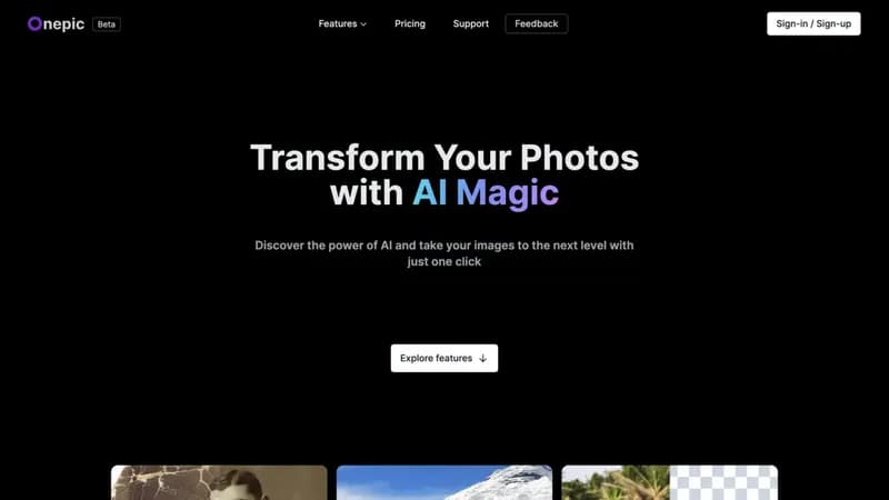 OnepicAI screenshot